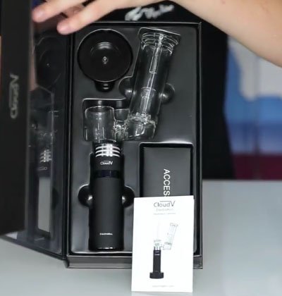 Electro-Mini-packaging vaporizador V-Tower Arizer Vaporizadores.pe