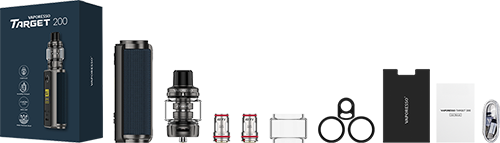 Vaporesso Target 200 Kit incluye vaporizador V-Tower Arizer Vaporizadores.pe