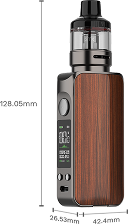 Vaporesso Luxe 80S dimensiones vaporizador V-Tower Arizer Vaporizadores.pe
