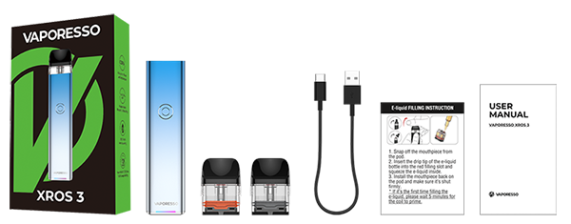 Vaporesso XROS 3 kit incluye vaporizador V-Tower Arizer Vaporizadores.pe