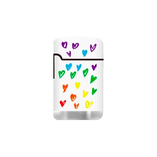 Love Blanco Corazones